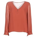 , , , , Tops / Blusen Vila VIMOSALY Tops/Blusen Femmes Rot - DE 34 (EU 36) - Tops/Blusen
