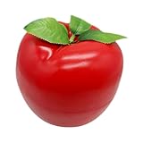 Cabilock Manzanas Rojas Artificiales De Espuma Decoración De Mesa De Cocina Realista