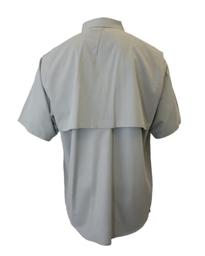 Men's Long Sleeve Fishing Button Down Shirt, Breathable Outdoors Casual Lightweight Shirt2