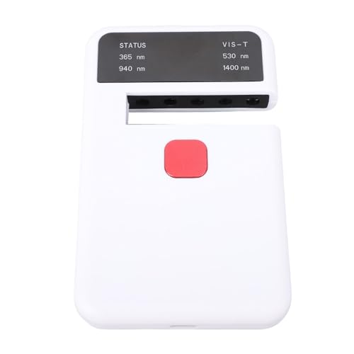 Gedourain Medidor de Tinte Digital Prueba de Transmisión Eficiente para Uso Automotriz y Arquitectónico, Probador de Película Solar Portátil para Profesionales, Material ABS