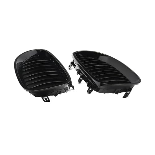 Rejilla parachoques delantero para BMW Serie 5 E60 E61 de 2004 a 2009 calandra negra 5