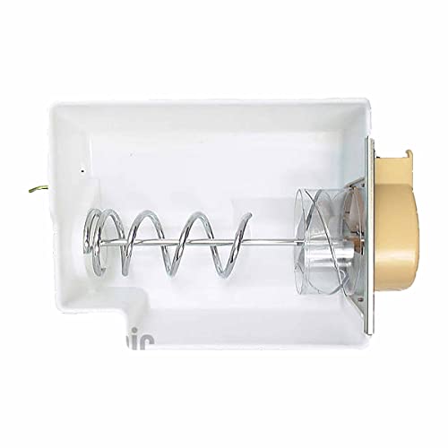 GE WR17X4310 Genuine OEM Ice Bucket Assembly (White) for GE Refrigerators