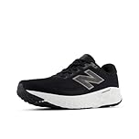 New Balance Men's Fresh Foam X EVOZ v4 Running Shoes, Black/Phantom/Black Metallic, 10.5/M