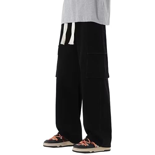 Multi-Pockets Streetwear Hip Hop Joggers Denim Pants for Men Causal Streetwear Trousers Vintage Baggy Cargo Jeans2