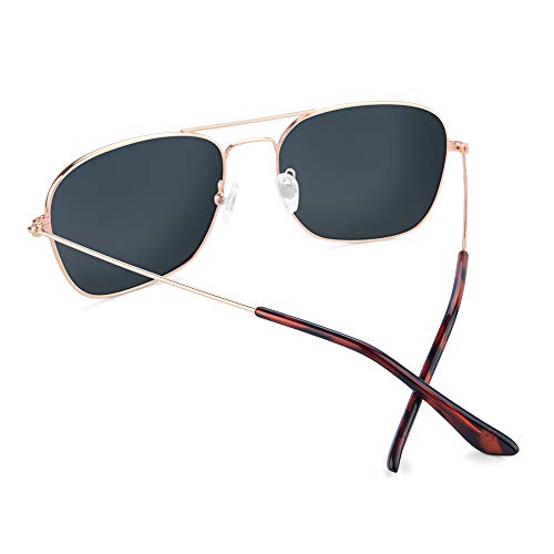 Knockaround Mount Evans Polarized Sunglasses - Squared Aviator Style Sunglasses with Full UV400 Protection2