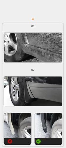 Protections anti-éclaboussures Buick Envista 2022-2024 ajustement Premium