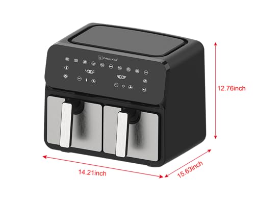 Culinary Chef 9.5-Quart Electric Air Fryer
