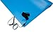 Bertech ESD Anti-Static Table Mat Kit, 2 Ft x 5 Ft, Blue, Includes an ESD Wrist Strap and ESD Grounding Cord, MADE IN USA