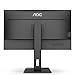 AOC U32P2 - 32 Zoll UHD Monitor, höhenverstellbar (3840x2160, 75 Hz, HDMI 2.0, DisplayPort, USB Hub) schwarz