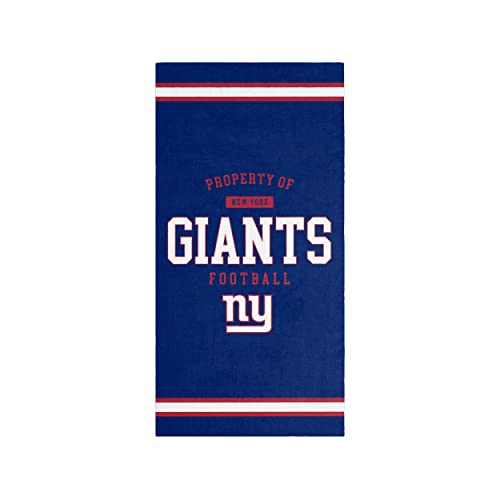 Toalla de playa New York Giants NFL de microfibra resistente 2