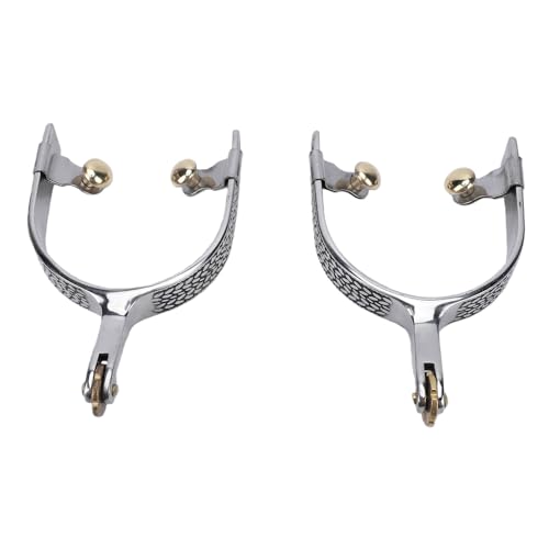 Espuelas para caballos Niiyen occidentales de acero inoxidable y alta resistencia