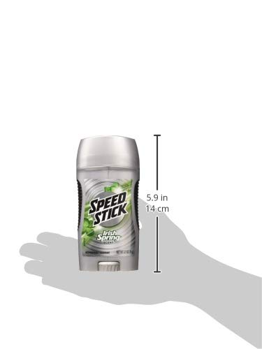 Speed Stick Original Antiperspirant & Deodorant, Irish Spring 2.70 oz (Pack of 4)