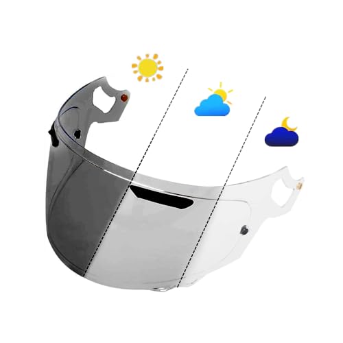 ANSUNDA Photochromic Helmet Visor Shield for Regent-X,UV Protection Motorcycle Helmet Visor Compatible with Regent-X,VAS-V MAX,Corsair-X,Quantum-X,Signet-X,Dt-X,Defiant-X,RX-7X