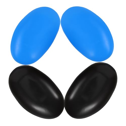 MERRYHAPY 2 Paia Copriorecchie in Plastica per Colorazione Chioma, Cuffie Protezione Auricolare Riutilizzabili, Protezioni Auricolari per Saloni e Uso Domestico, Barriera Chimica