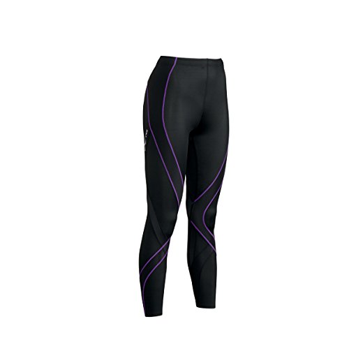 CW-X Pro Tights, Black/Purple, Small