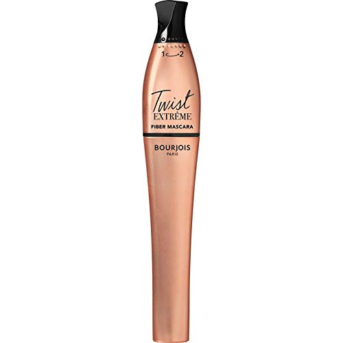 2 x Bourjois Paris Twist Extreme Fiber Mascara 8ml - 24 Black