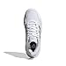 adidas Women's Courtjam Control 3 Tennis Sneaker, White/Silver Metallic/Grey, 8.5