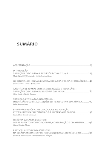 História do português brasileiro - vol.7: Tradições discursivas do português brasileiro: Constituiçã