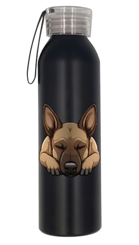 Generisch Belgian Malinois Dog Pet Owner Aluminium Trinkflasche