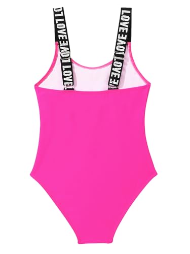 Image of Girl's One Piece Swimsuit | Adjustable Shoulder Straps