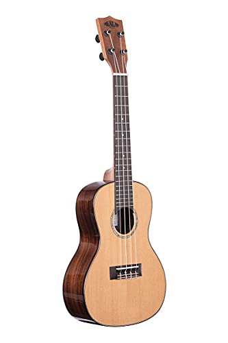 Kala KA-SCAC-C-BAG – Solid Cedar Top Acacia, Ukulélé Concert, livré avec housse - Les Beatles, Paul McCartney, John Lennon, RIngo Starr, George Harrison Kala KA-SCAC-C-BAG - Solid Cedar Top Acacia, Ukulélé Concert, livré avec housse – Image 4