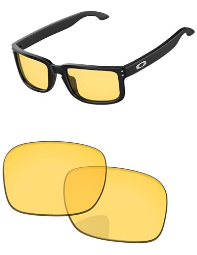 Image of Replacement Lenses for Oakley Holbrook OO9102 Sunglass - Precision Fit, UV Block & Impact Resistant