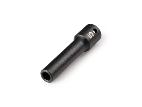 Image of TEKTON 1 /4 Inch Drive x 5 mm Deep 12-Point Impact Socket | SID03304