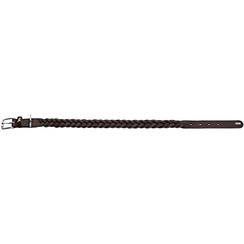 HUNTER Halsband Solid Education Special S-M (50), DunkelBraun