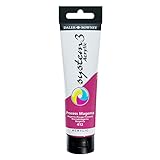 Daler-Rowney System3 Acrylic Paint, Plastic Tube, 5.07oz - 150 ml, Process Magenta