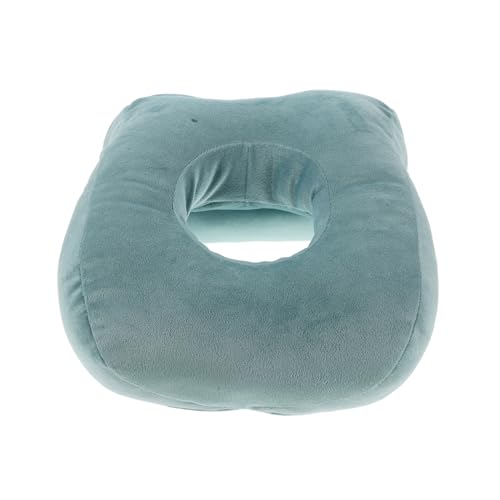Cabilock Ergonomic Pillow for Face Down Sleeping Pillow Memory Foam for Office Use Blue