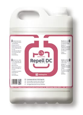 Repelente de Perros Repell DC garrafa de 5 litros. Repelente Orina Perros + Elimina Malos Olores - Repelente para Gatos Pipi - Repelente para Perros Pipi para Cualquier Superficie