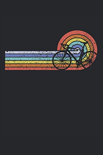 Biker Bicycle Road Bike Cycologist Cycopath Bike MTB Retro Vintage: NOTEBOOK - Funny cyclist bike gift, gift idea - A5 (6x9) - 120 pages - LINED - ... sketch, gift, birthday, funny, mountain bike