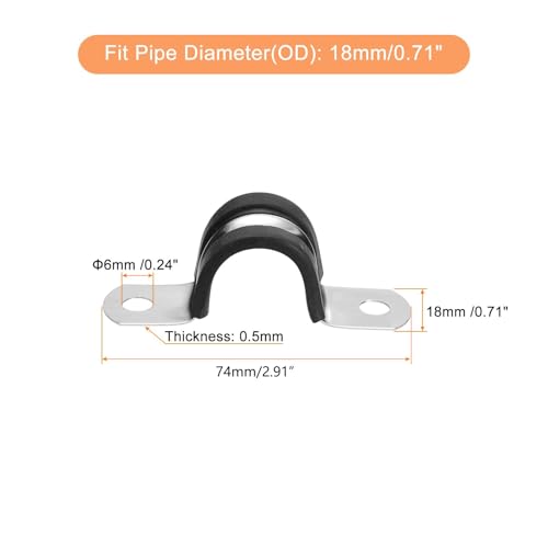 TA-VIGOR 22Pcs 18mm(3/4") Cable Clamp - Image 2