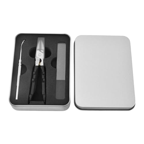 ティルト-tilt-幅の広い口の反サルパドゥラスと安全性のあるネイルはさみ|サイドコリング|ペディキュアのセキュリティ閉鎖、足のケア、高齢者、女性、男性。または