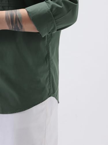 Image of Urbano Plus Men's Cotton Full Sleeve Regular Fit Casual Solid Shirt