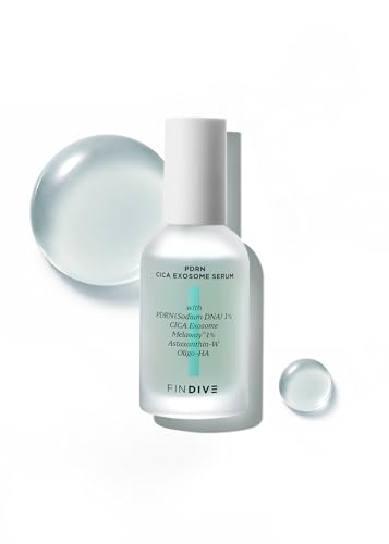 FINDIVE OFFiCIAL PDRN Cica Exosome Serum, 1% PDRN (sodium DNA), 1...