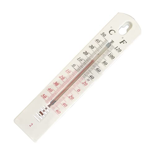 Wall Thermometer Room Thermometer Accurate Greenhouse Thermometer for Indoor Outdoor -50 /OPP 5PCS, Indoor Thermometers