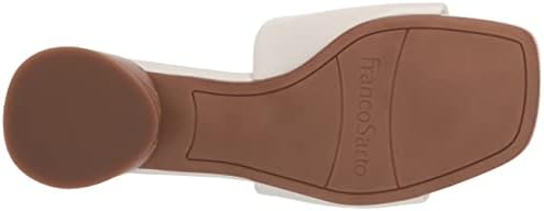 Franco Sarto Womens Loran Slide Sandal White Leather 8M | Image 3