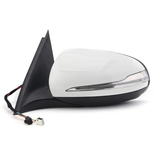 サイドバックミラーアセンブリ死角と互換性のあるベンツ GLC X253 GLC250 GLC300 2538103500 2538101416 カーアクセサリー(Left)