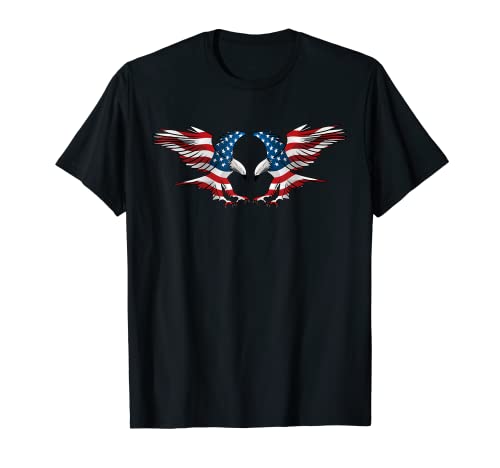アメリカンイーグルから服 米国旗 メンズ 愛国的な Tシャツ
