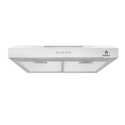Lista de Campanas de Acero Inoxidable para Cocina los mejores 10. 47 SUPRA Campana extractora de tipo pared en acero inoxidable de 50 cm, Mod. CIELO 50-A