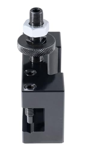 Image of Accusize Industrial Tools Style Bxa Boring, Turning and Facing Holder, for 3 /4 inch Turning Tools, Quick Change Tool Holder, Style 2 Ex-Large, 0250-0202T