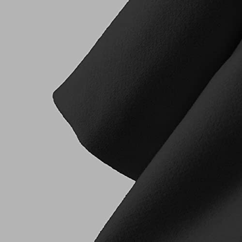 Kids Boys Girls Classic Wool Windproof Coat Winter Double Breasted Blends Trench Coat Outwear Coat (Black, 3-4 Years)4