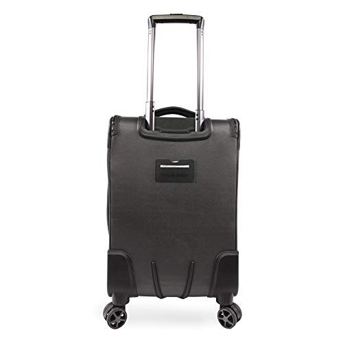 Brookstone Luggage Elswood Spinner Suitcase, Dark Charcoal, Carry-On2