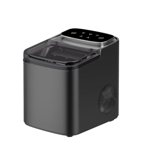 PIDAN TECH Mini máquina de Hielo para el hogar y Viajes, máquina de Hielo compacta de encimera silenciosa, Incluye Pala y Cesta, Ideal para Cocina, Oficina, Dormitorio, Caravana