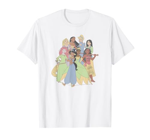 T-shirt Disney Princesses le vêtement idéal pour composer un style streetwear