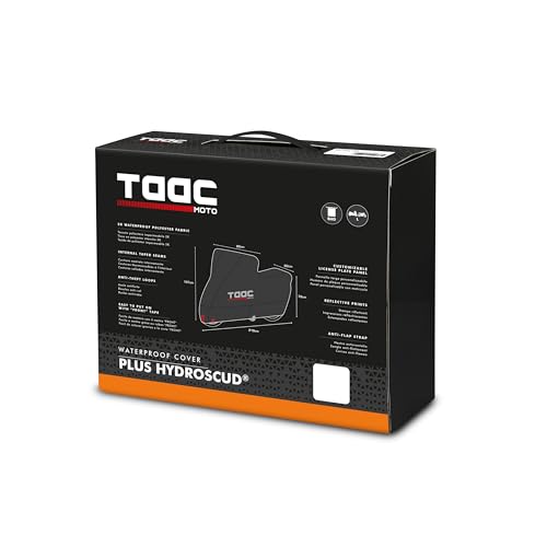 Bâche moto étanche TAAC Plus HYDROSCUD noir taille L