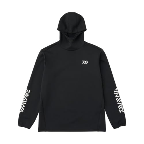 ダイワ ストレッチシャツフーディー DE-9225 ブラック XL