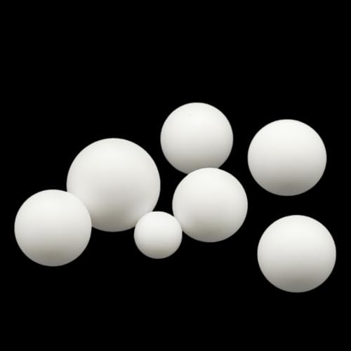 Hochleistungs-PTFE-Kügelchen – chemikalienbeständige Dichtungskugeln aus Polytetrafluorethylen for vielseitige Anwendungen(8MM*10PCS)