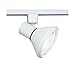 PLC Lighting TR202 WH Track Lighting Lamp Shade Comet-I Collection, White Finish